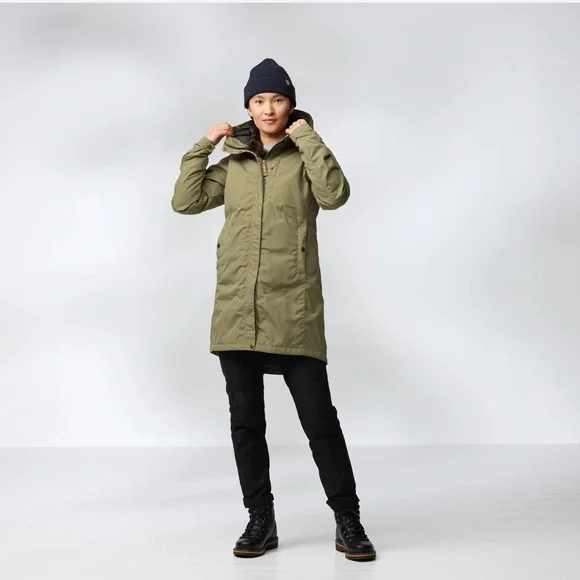 Fjallraven. KIRUNA PADDED PARKA. Navy. - Picture 3 of 9